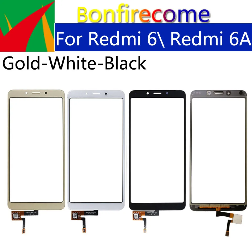 5,4" для Xiaomi Redmi 6 Redmi6 Redmi 6A Сенсорная панель Сенсорный ЖК-дисплей стеклянная линза Панель сенсорный экран дигитайзер