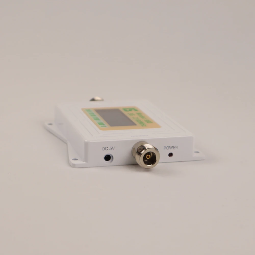 ZQTMAX 62db 3G signal booster 2100 MHz band B1 UMTS cellular amplifier mini lcd display