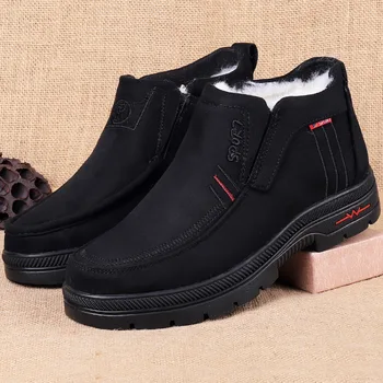 

Men's Winter Shoes New Arrival Working Shoes Comfortable Men's Boots Waterproof Casual Ankle Shoes High Quality