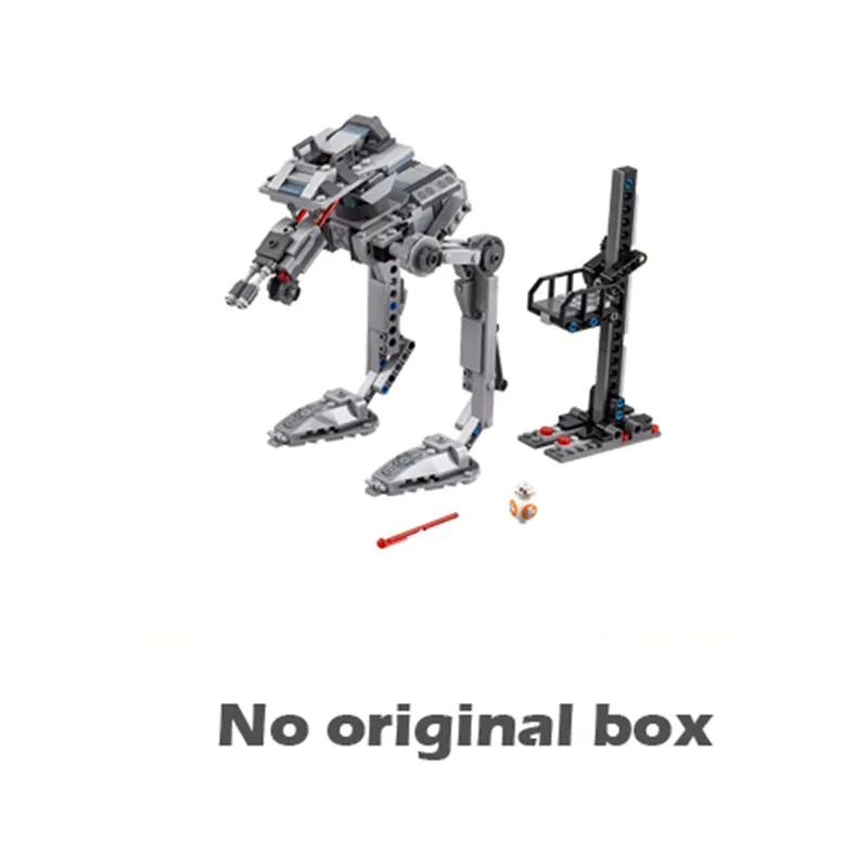

388pcs Space Wars First Order AT-ST Model Building Kit Blocks Children Bricks Compatible With