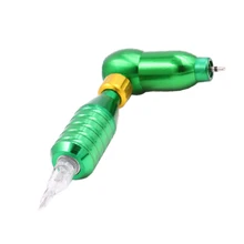 Профессиональный Зеленый Цвет Ротационная Машина татуировки макияж ручка машина татуировки наборы для тату Поставки