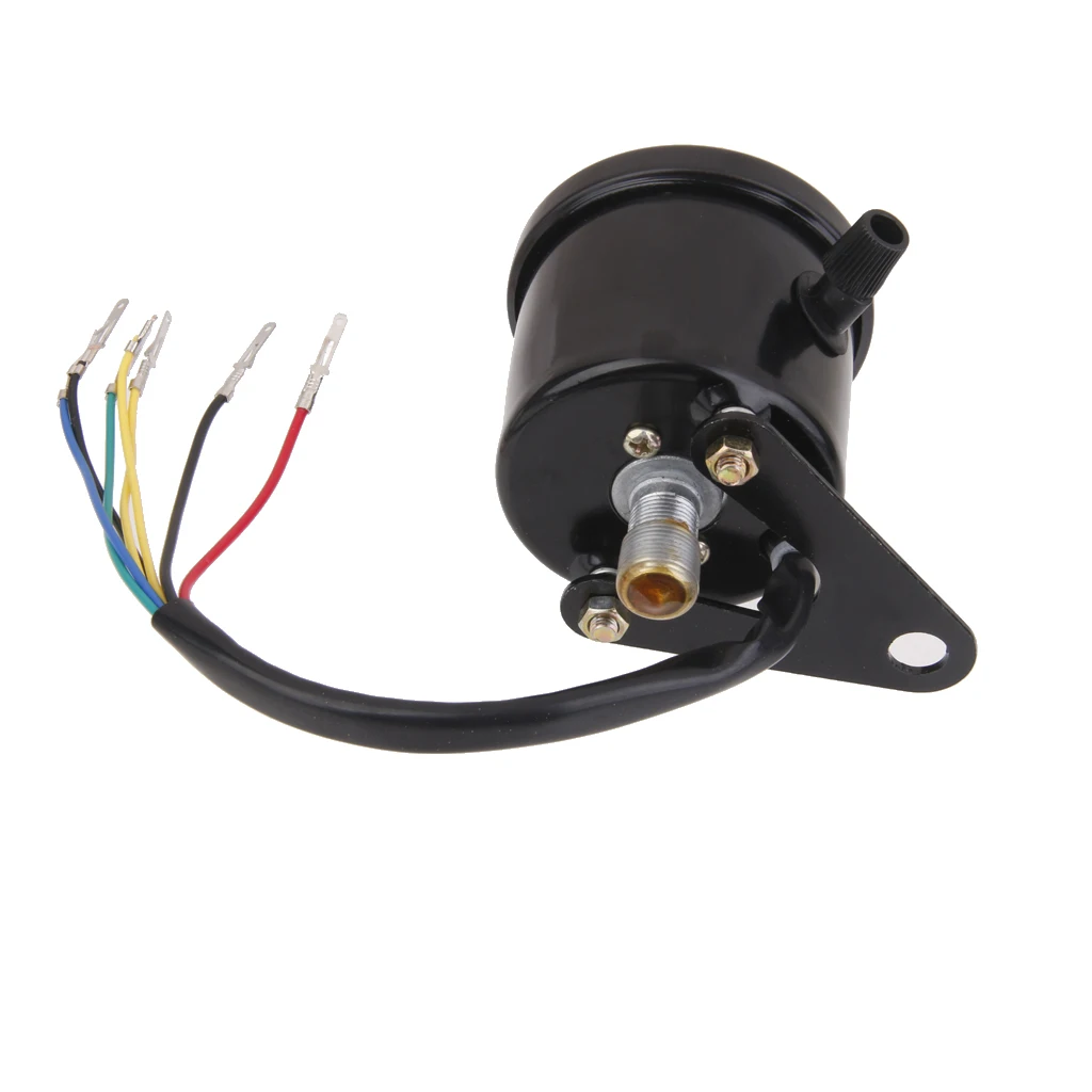 12V Universal Motorcycle Dual Speedometer Odometer With Night Light 160Km/h