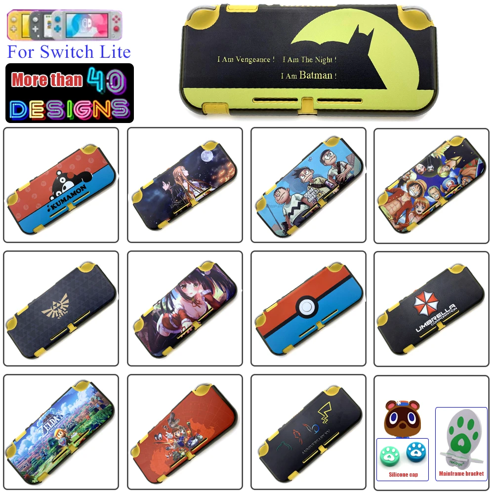 Новинка для Nintendo Switch Lite NSL чехол с рисунком защитный жесткий оболочка консоль