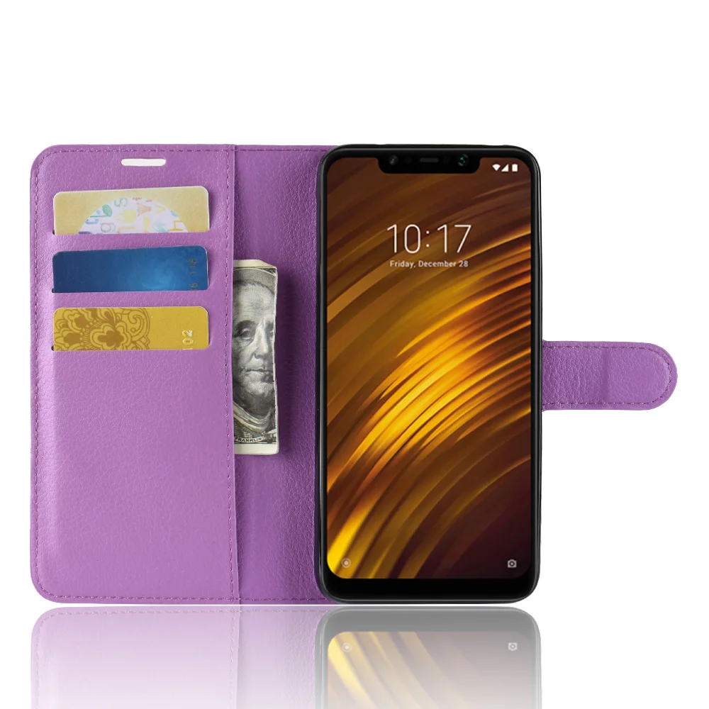 floating waterproof phone case Retro Protective Cover for Xiaomi Poco Phone F1 Wallet Cover Card Holder Phone Cases for Xiaomi POCOPHONE F1 Leather Case neck pouch for phone