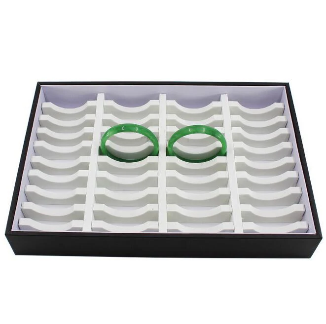 In StockLuxury 40pcs Bracelet Holder Jewelry Organizer Storage Ornament Rack Showcase Watch Display Stand Jewelry Display Boxes