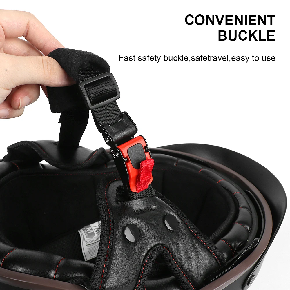Winter Warm Helmet Open Face Scooter Biker Motorbike Racing Riding Helmet Moto UniMotorcycle Helmet Retro Vintage Ca