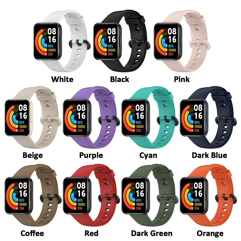 Silicone Sport Strap Replacement Wristband