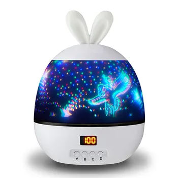 

Night Light LED Projector Lamp Starry Sky 360 Angle Rotatation LED Night Lamp Projector Light For Kids Baby Gift