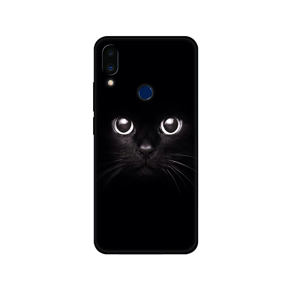 meizu back cover For Meizu Note 9 Cases Back Cover For Meizu Note9 Bumper MeizuNote9 Phone Case 6.2inch Soft Silicon black tpu case Cute cases for meizu black Cases For Meizu