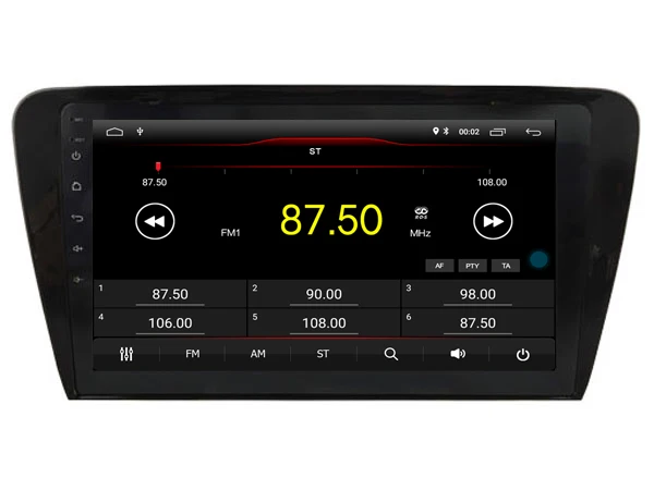 Top Built in 4G Lte car Intelligent navigation tape recorder 9.0 android car gps radio multimedia player for skoda Octavia 2015 3