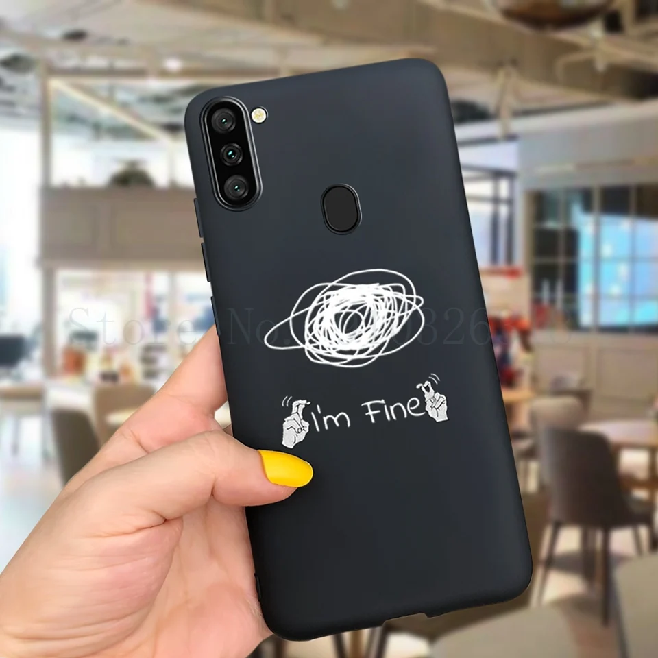 Shockproof Cartoon Silicone Phone Case For Samsung Galaxy A11 A 11 SM-A115F/DS 6.4