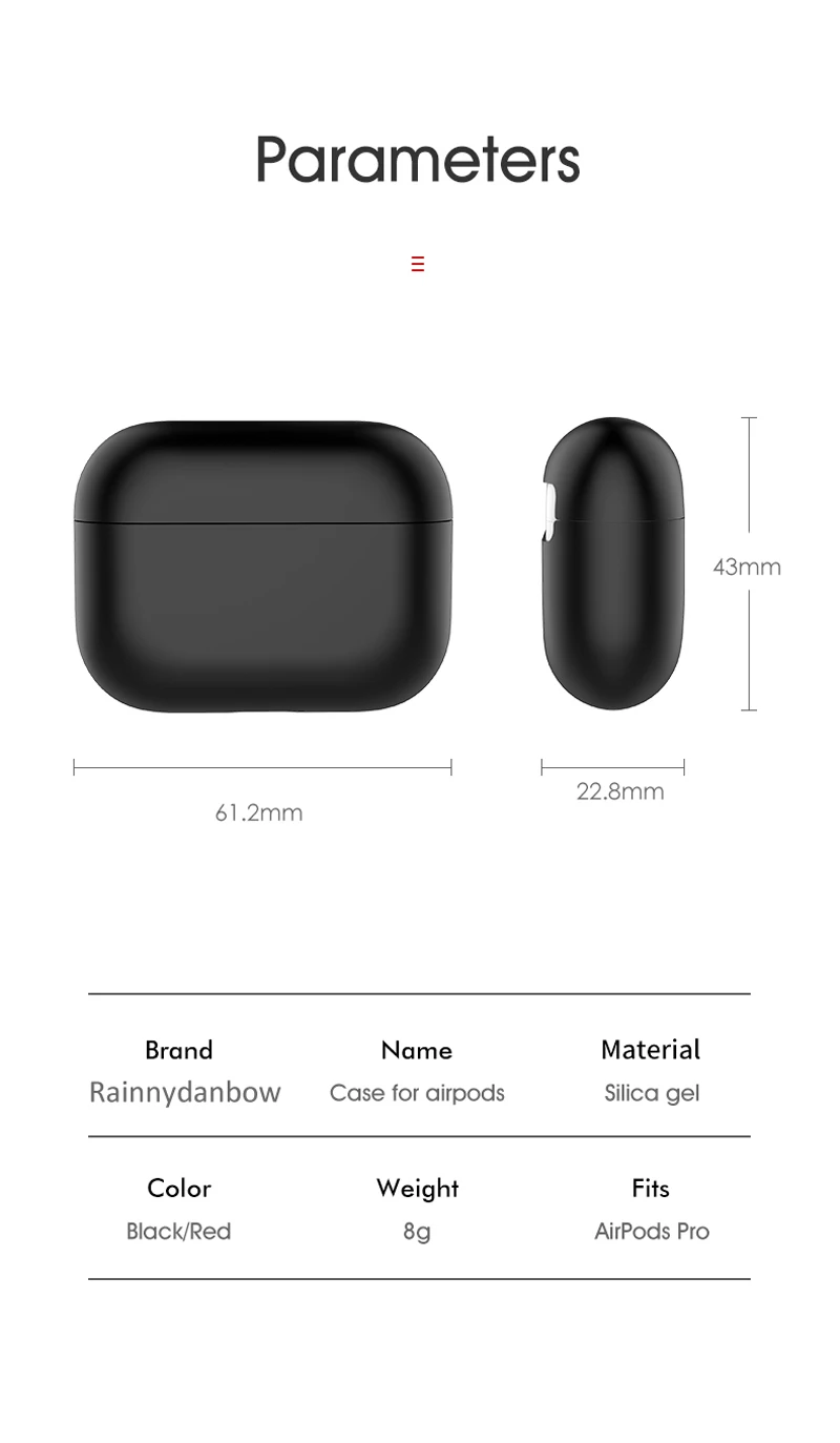 Ультратонкий Мягкий ТПУ силиконовый чехол для Apple AirPods Pro беспроводные наушники защитный чехол для Airpod Pro 3 Coque Funda