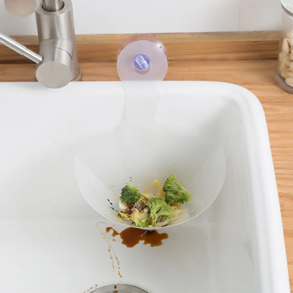 

Filter Simple Self-Standing Drain Sink Filter Leftover Soup Broth Separated By Garbage Filter Folding Sink Anti-Blocking Device