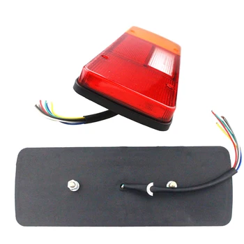 

Caravans Rear Tail Light 92-LED Signal Indicator Lamps Stop Replacement 12V 26*9*3cm 1 Pair Rectangle Trailers