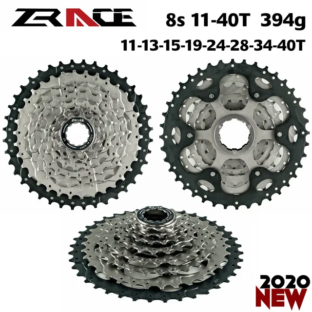 Кассета для велосипеда zracing 8 9 10 11 скоростей MTB велосипед freewheel 11-42 T/11-46 T/11-50 T/11-52 T для ALIVIO/DEORE/SLX/XT - Цвет: 8s 11-40T