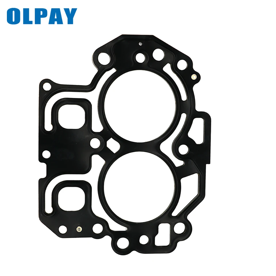 ITACO Guarnizione Coperchio Testa Per Motore Fuoribordo Yamaha 25-30HP 2 Tempi - Ricambio 6J8-11193-A1/A0/00, Qualità Taiwan