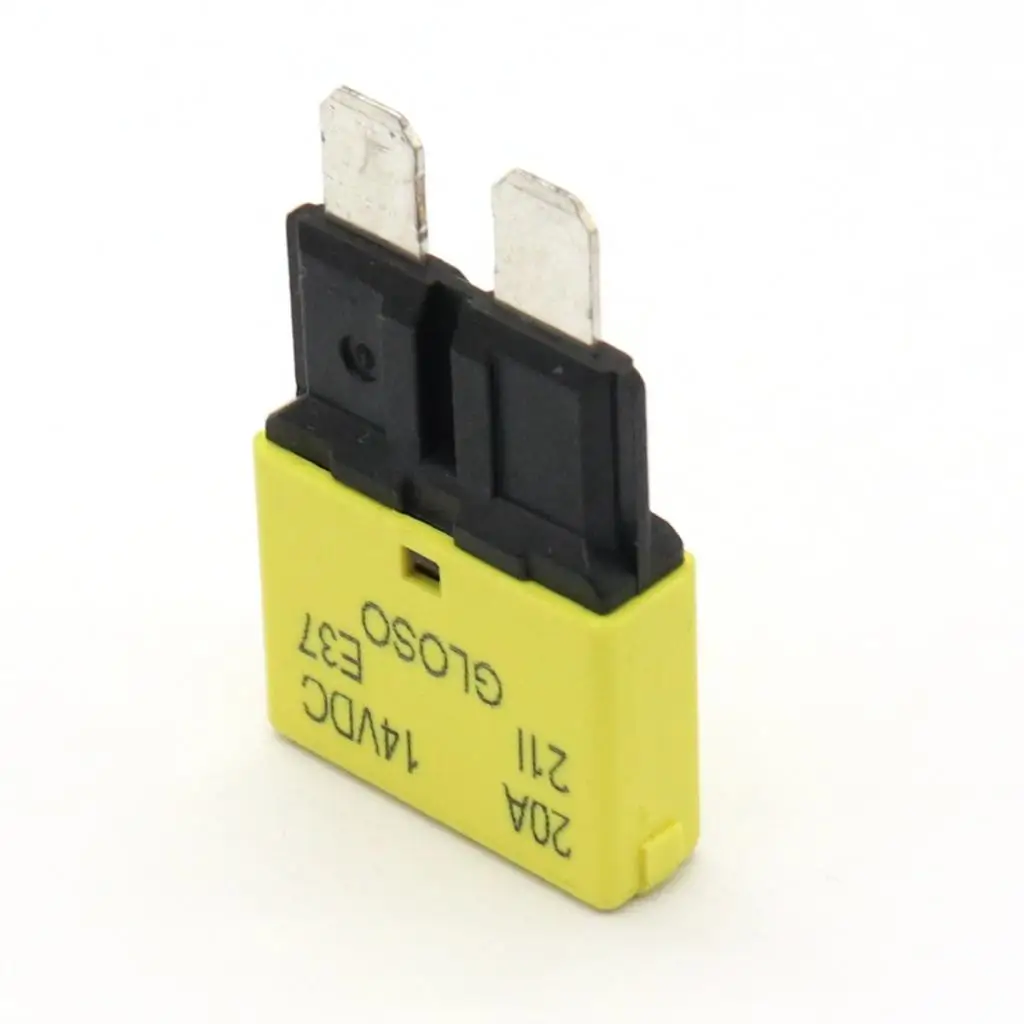 MagiDeal Universal Car Truck Mini Blade Fuses 24V 20A Manual Circuit Breaker