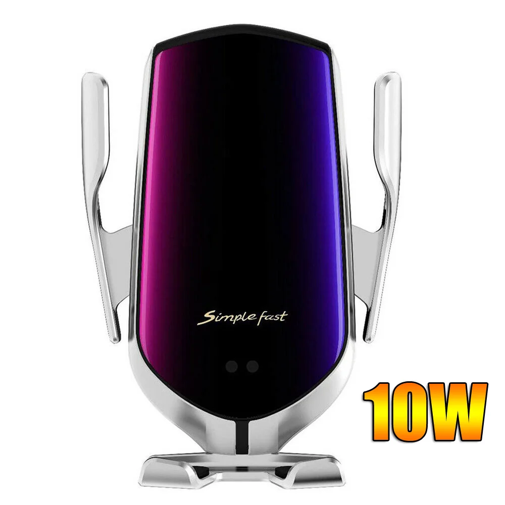 

10W Car Wireless Charger Automatic Clamping phone Holder Infrared Induction Qi Charger Holder For iPhone 11 Pro Max Xiaomi 9