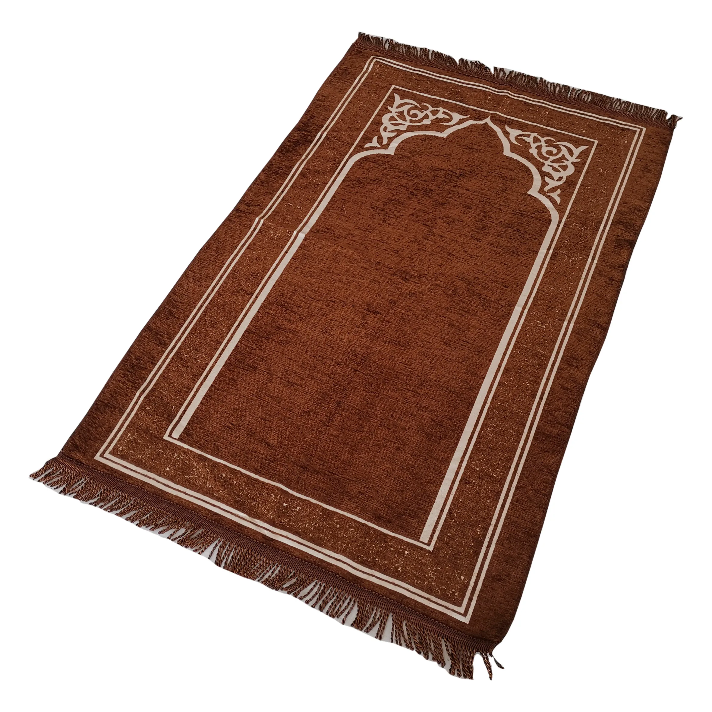 B BOX 2020 New Fashion Prayer Mat Muslim Hajj Gift Rug JanaMaz Sajadah Islamic Carpet 70×110CM | Дом и сад