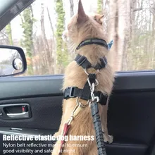 Собачий поводок предметы, нейлоновые Собачьи Ошейники со светоотражающими выдвижной эластичный собачий ремень безопасности щенок автомобиля Безопасность рычаг Авто Тяговая веревка поводок Собачий поводок предметы, нейлоновые Собачьи Ошейники со светоотражающими выдвижной эластичный собачий ремень безопасности щенок автомобиля Безопасность рычаг Авто Тяговая веревка поводок