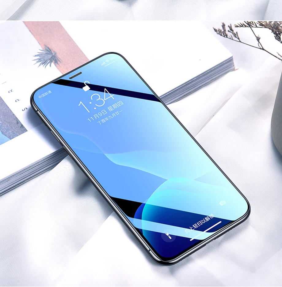 500D полное покрытие закаленное стекло для iphone 6 6s 8 7 Plus Защита экрана для iphone 11 Pro XS MAX XR X 5 5S SE защитное стекло