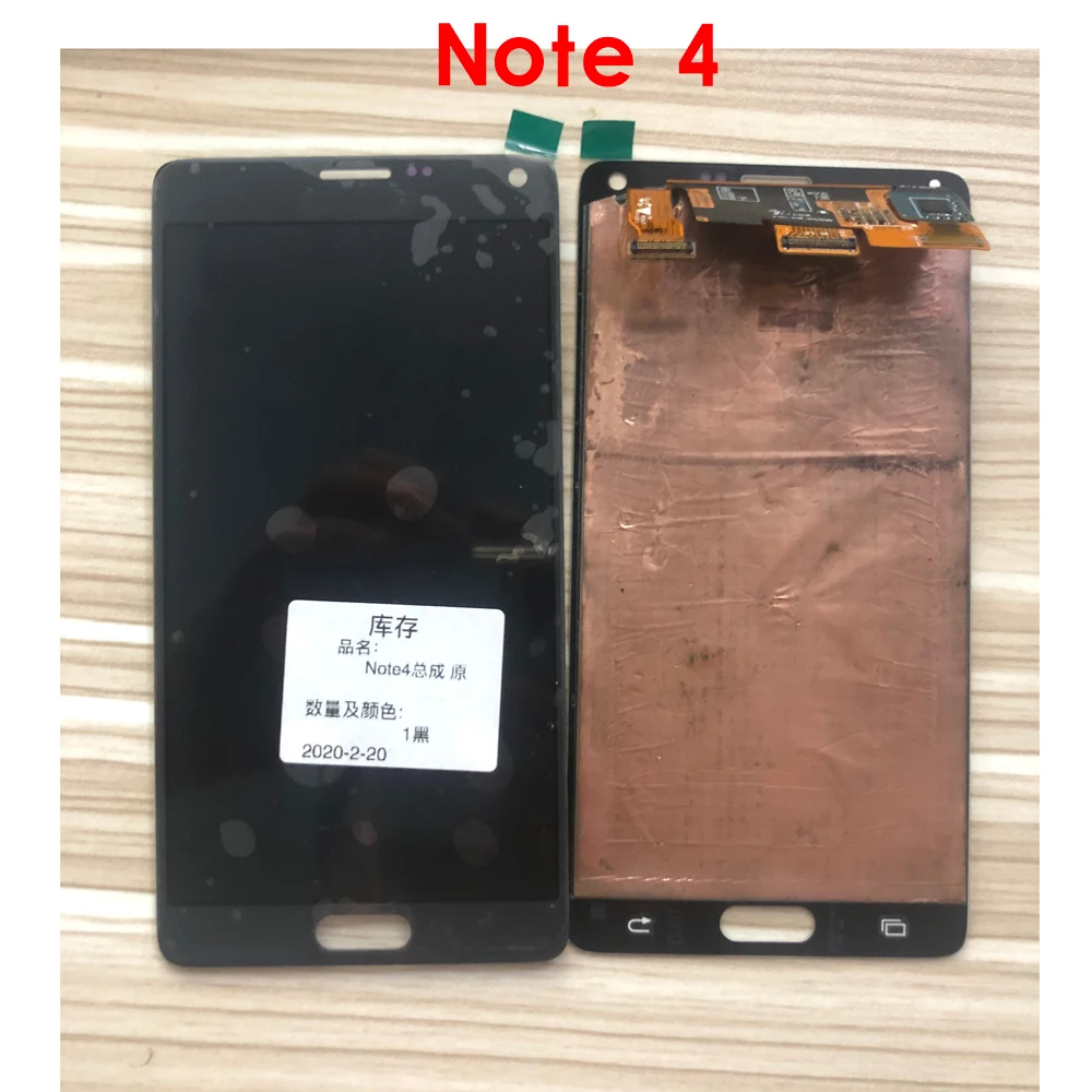 

Original Screen For Samsung Galaxy Note 4 N910 N910A N910F Lcd Display with Touch screen panel Digitizer assembly parts