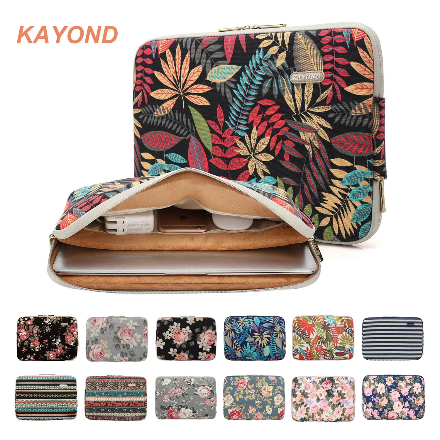 Kayond 11.6/13.3/14/15.6 Pollici Borsa Per Laptop Netbook Antiurto In Tela Per Custodia Per Notebook Hp Microsoft Macbook Asus Computer