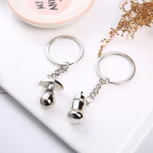 Креативная Милая бутылочка для кормления, соска для пары, металлические брелки для мужчин и женщин, автомобильный поясной подвесной брелок с кольцом, цепочка, кольцо, подвеска, логотип