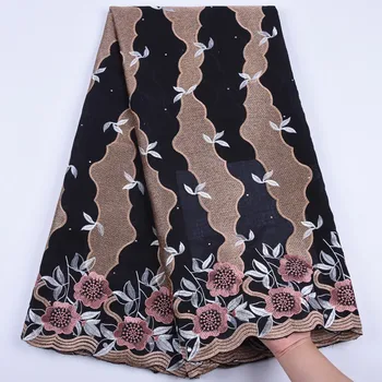 

Hot Selling Cheap African Dry Lace Fabric With Stones Nigerian Lace Fabric High Quality Swiss Voile Lace Fabric For Wedding1692B