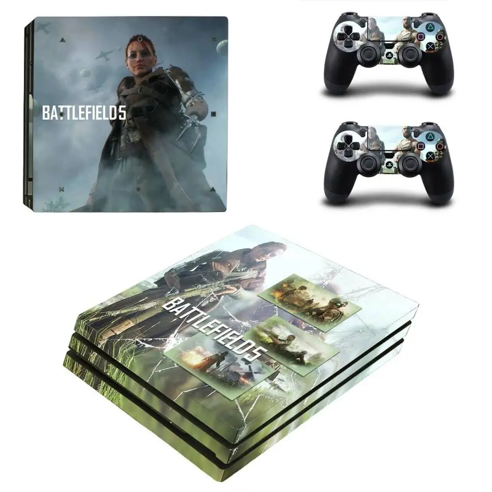 Игра Battlefield V PS4 Pro наклейка Play station 4 кожа наклейки для playstation 4 PS4 Pro консоль и контроллер Скины Виниловые