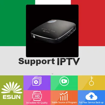 

CSA96 IPTV Box 4G/32G support ITALYTV Spain/French/Germany Albania/Italy/Portugal/EX-YU/Europe/xxSet top box