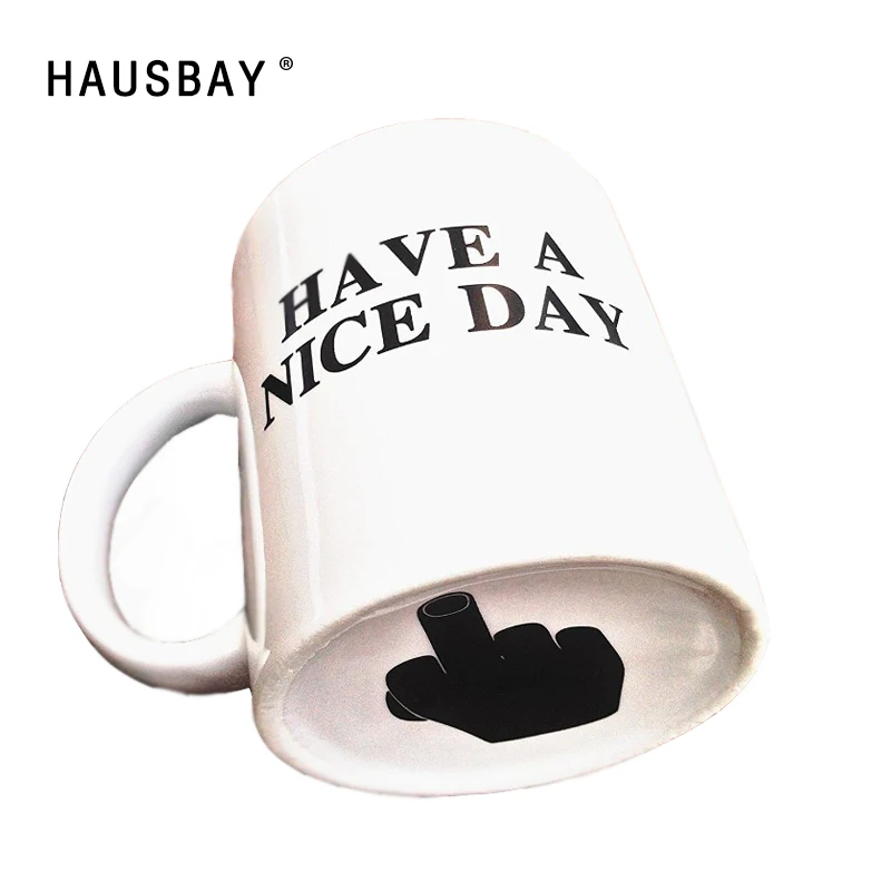 Керамическая кофейная кружка чашка со средним пальцем забавная кофейные