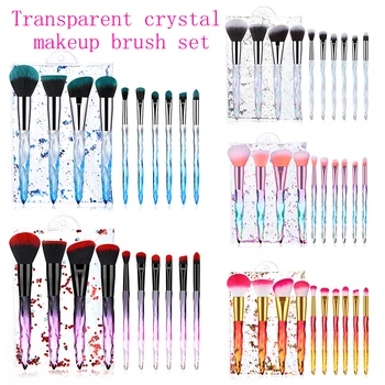 

2020 Diamond Makeup Brushes Set Powder Foundation Blush Blending Eye shadow Lip Cosmetic Beauty Make Up Brush Pincel Maquiagem