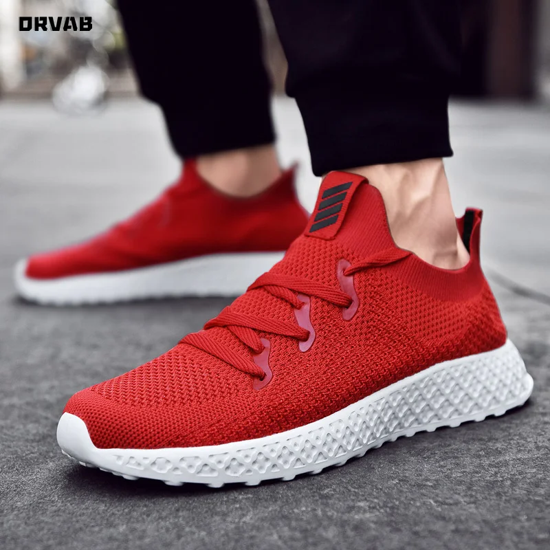 sapato branco e vermelho masculino