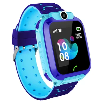 Smart Watch Kids IP67 Waterproof Sport GPS Smart Clock Android Children SOS Call Smartwatch with Camera SIM Card HD Touch 1