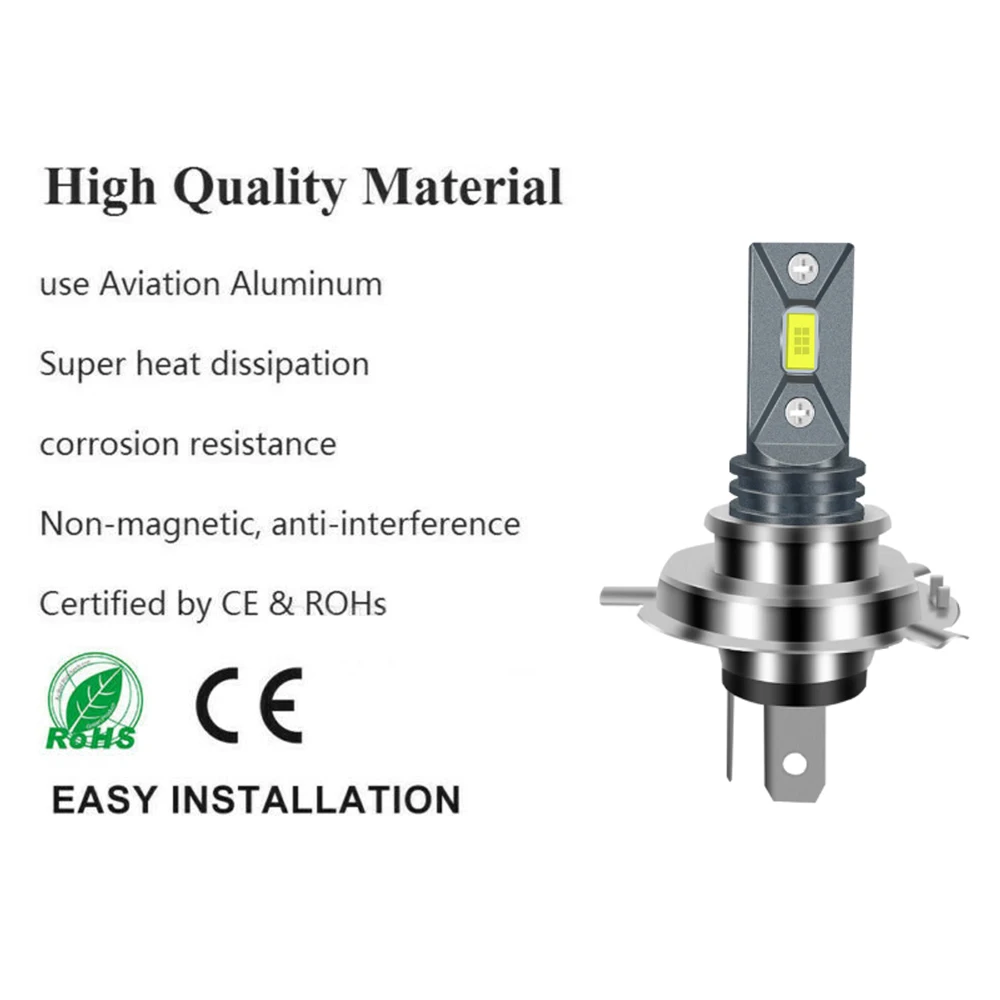 2Pcs H4 H7 3570 H16 H1 H3 H8 H11 HB3 9005 HB4 9006 Led Car Headlights 80W 20000LM Car Light Bulbs Automobiles Auto Lamp led car lights,led lights,led bulbs,led headlights,led car headlights,car headlamps,hid headlight bulbs