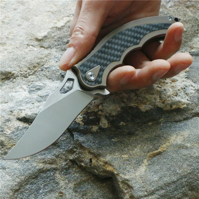 MAGIC M390 лезвие шарикоподшипник TC4 титановая ручка YI коготь откидной складной походный охотничий Карманный Фруктовый Нож EDC инструмент