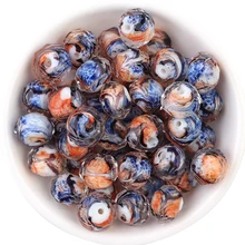 

10pcs Faceted Lampwork Abacus Beads Multicolor Loose Spaced Beads For Jewelry Making Necklace Bracelet DIY Wholesale