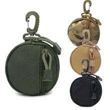 New Tactical EDC Pouch Key Wallet Card Holder Men Coin Purses Pouch Bag Keychain Zipper Pocket Outdoor Bag Coin Bag Money Bags