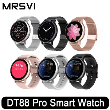 

MRSVIFull Touch Smart Watch Women Waterproof Bracelet ECG Heart Rate Monitor Sleep Monitoring Smartwatch Men Connect IOS Android