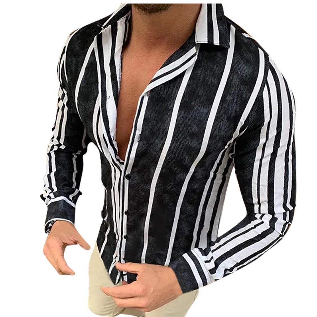 Рубашка camisa masculina мужская рубашка мужские рубашки chemise homme уличная camisa Модная Повседневная рубашка с длинными рукавами Z4