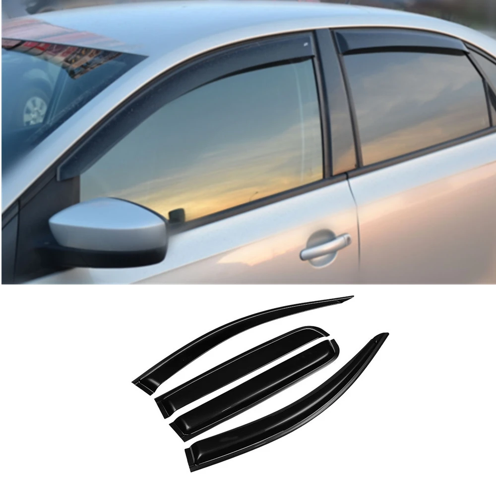 Details about   For VW VOLKSWAGEN POLO 2009-2017 Window Visors Sun Rain Guard Vent Deflectors
