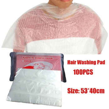 

100/200/300pcs Disposable Hair Cutting Capes Hairdressing Home Dyeing Barbers Apron S55
