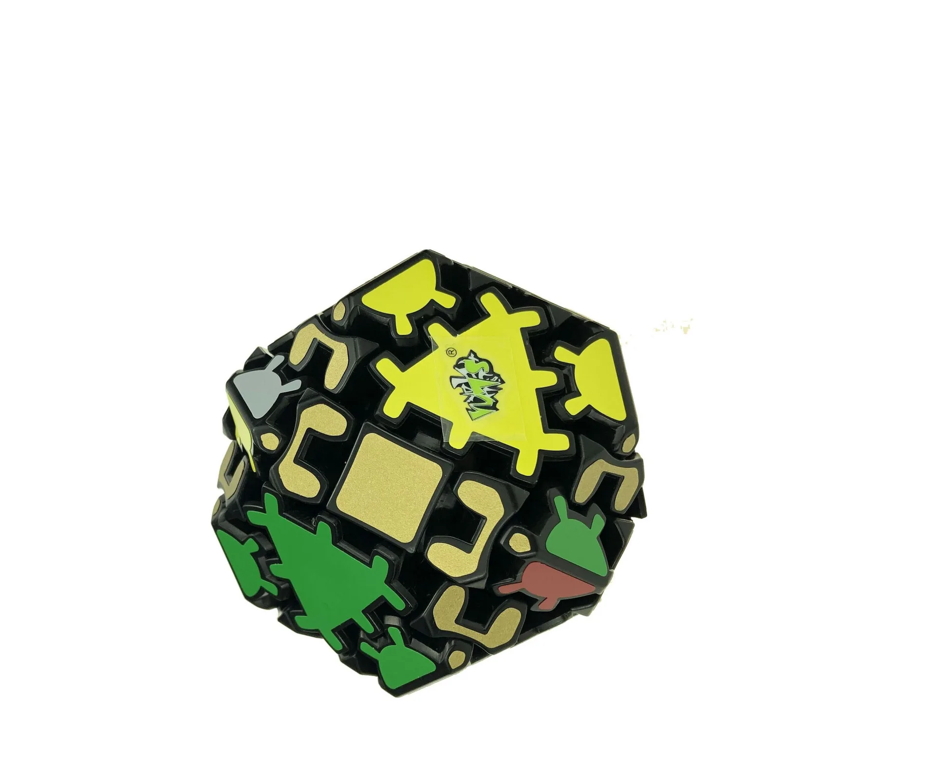 Blue Gear Hexagonal 14 Surface Body Rubik's Cube Gear Tetrakaidecahedron Intelligence Rubik's Cube Toy