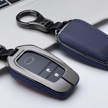 

Galvanzed Alloy Car Key Case For Toyota Auris prado Corolla RAV4 CROWN REIZ Chr Land Cruiser Avensis Verso Yaris Aygo Scion TCIM