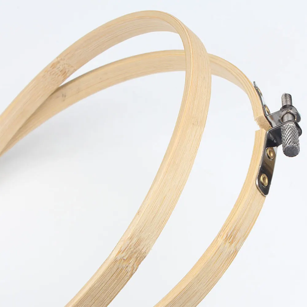 DIY Вышивка крестиком ремесленный круглый каркас Круг Палатка кольцо полезные пяльцы для вышивания светло-желтый обучающий ручной подарок практичный