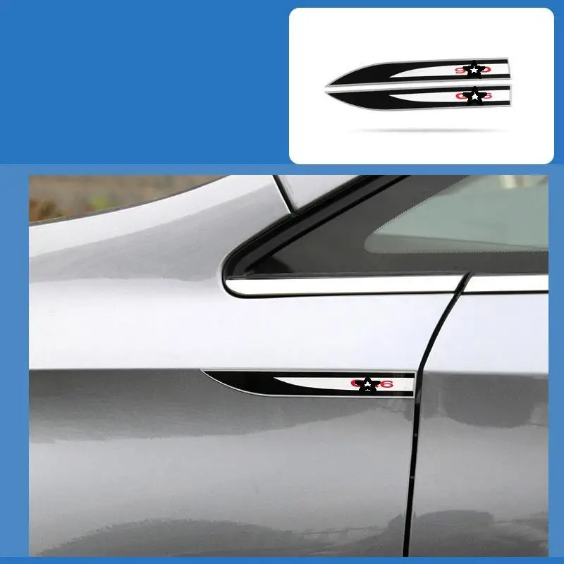 Передний бампер система управления Автомобильный декоративный модифицированный автомобильный Стайлинг Защита модификация украшения 18 19 для Buick GL6 - Цвет: MODEL R