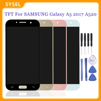 

A520 For SAMSUNG Galaxy A5 2017 A520 A520F SM-A520F Display Touch Screen Digitizer A520 Replacement Parts