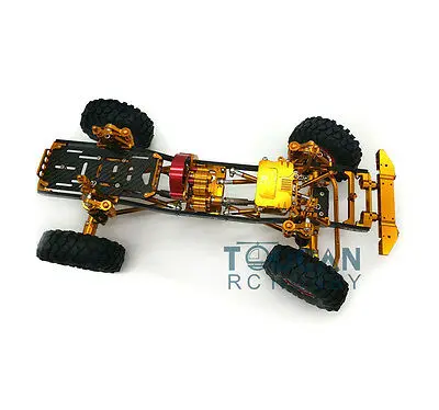 1/10 осевой SCX10 D90 Рок Гусеничный ЧПУ RC модель автомобиля алюминиевый сплав рама шасси