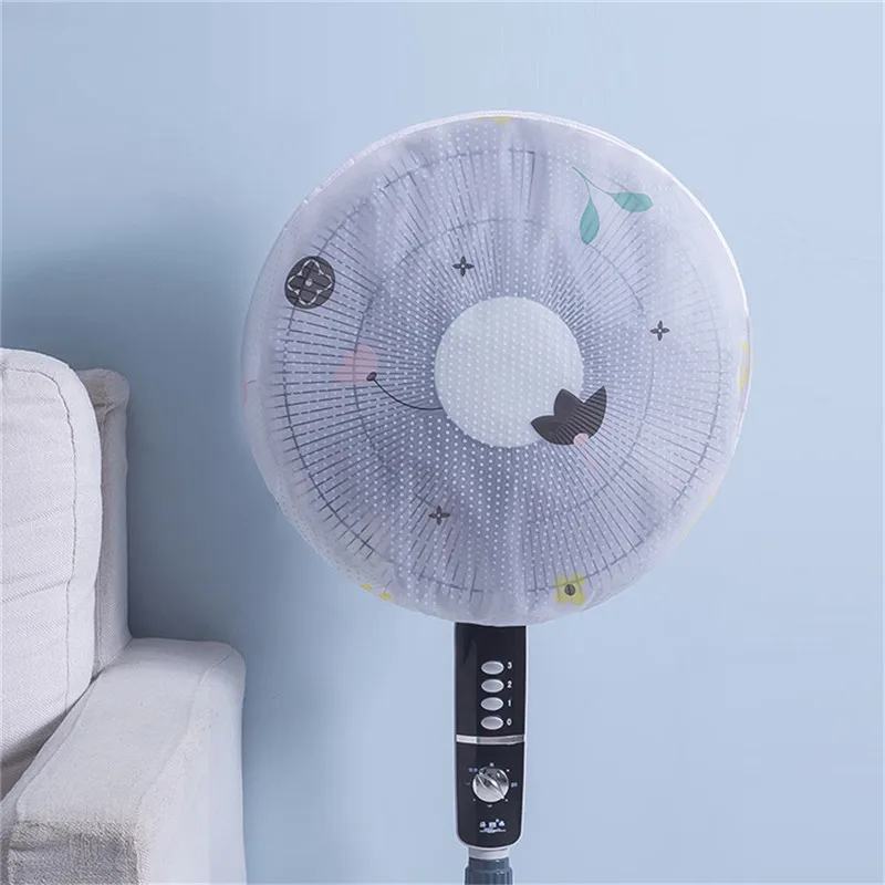

Fan Dust Cover Reusable Folding Electric Fan Dust Cover Floor Type Household Electric Fan Anti-dust Protection Net Cover Round